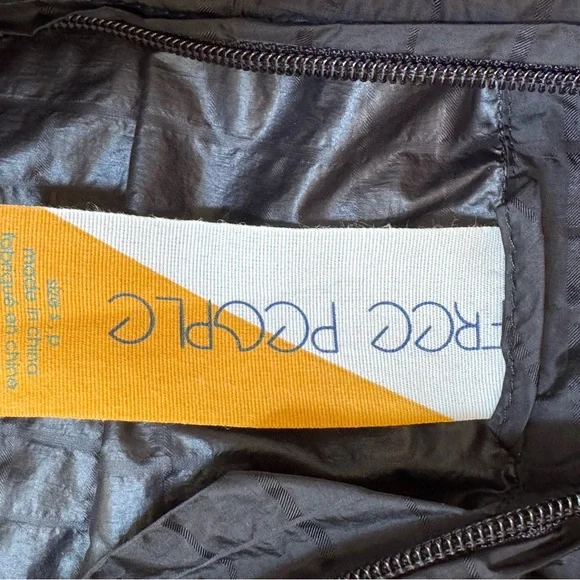 Free People Black Utility Jacket Women’s - Picture 5 of 11